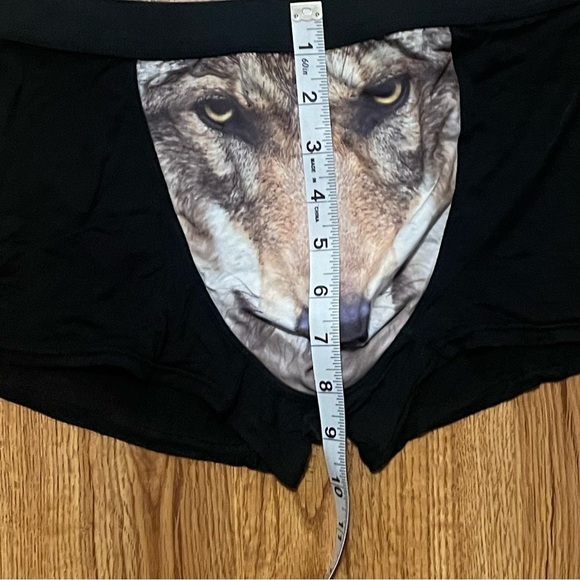 Men's Sexy Funny 3D Wolf Print Boxer Briefs Underwear Shorts Trunks - Picture 5 of 6